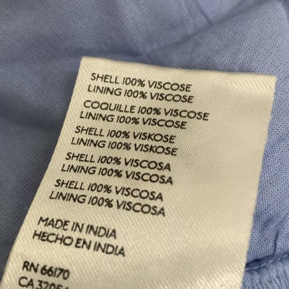 NWT Urban Outfitters Yellow & Blue Cropped Top Size L MSRP $69 - Picture 3 of 5